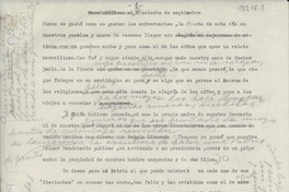 Para utilizar el dieciocho de Septiembre