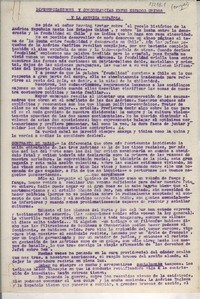 Diferenciaciones y concordancias entre Estados Unidos y la América española