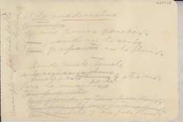 [A la madreselva te me pones parecida_]