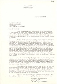 [Carta] 1947 nov. 25, San Marino, California [a] Gabriela Mistral, Santa Bárbara, California