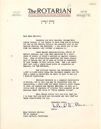 [Carta] 1948 ene. 9, Chicago, Illinois [a] Gabriela Mistral, Santa Bárbara, California