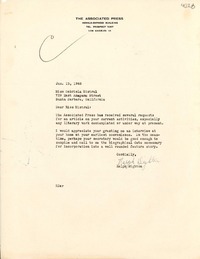 [Carta] 1948 ene. 15, Los Ángeles, California [a] Gabriela Mistral, Santa Bárbara, California