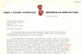 [Carta] 1949 jun. 4, [New York], [EE.UU.] [a] Gabriela Mistrail [i.e. Mistral], Jalapa, Ver., México