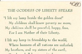 [Tarjeta] 1948 jun. 14, [Los Angeles, California] [a] Gabriela Mistral