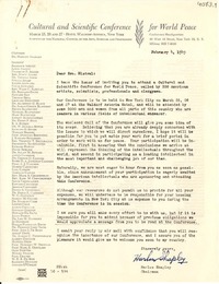 [Carta] 1949 feb. 4, N. York [a] Gabriela Mistral