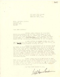 [Carta] 1951 nov. 24, New York, [E.E.U.U.] [a] Gabriela Mistral, Jalapa, Ver., México