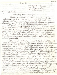 [Carta] 1950 dic. 11, Washington D. C. [a] Gabriela Mistral