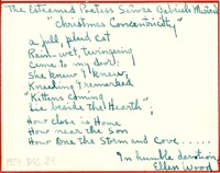 [Tarjeta] 1954 dic. 24, Washington D. C., EE.UU. [a] Gabriela Mistral