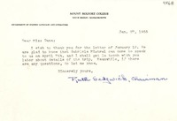 [Carta] 1955 jun. 27, [South Hadley, Massachusetts] [a] [Doris] Dana