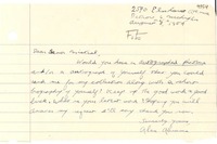 [Carta] 1954 ago. 8, Detroit, Michigan [a] Gabriela Mistral