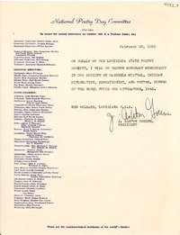 [Carta] 1955 feb. 23, [Estados Unidos] [a] [Gabriela Mistral]