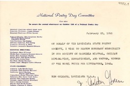 [Carta] 1955 feb. 23, [Estados Unidos] [a] [Gabriela Mistral]