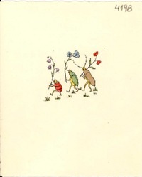 [Tarjeta] 1957 ene. 7, New York, [E.E.U.U.] [a] Gabriela Mistral