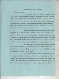 Generalidades del decenio