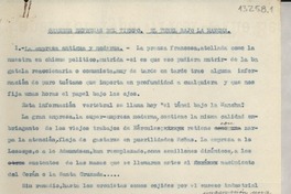 Grandes empresas del tiempo : el túnel bajo la Mancha
