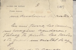 [Me devolvieron tu rostro _]