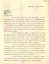 [Carta] 1950 mayo 4, Montevideo, Uruguay [a] Gabriela Mistral, Jalapa, Veracruz, México