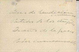 [Pino de bendición inmensa_]