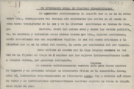 Un itinerario moral de viajeras sud-americanas