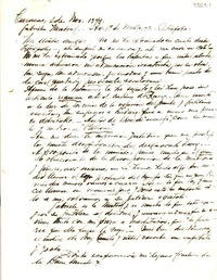 [Carta] 1943 nov. 2, Caracas [a] Gabriela Mistral, Petrópolis