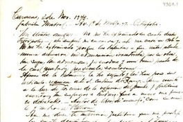 [Carta] 1943 nov. 2, Caracas [a] Gabriela Mistral, Petrópolis