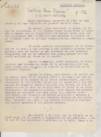 Lectura para mujeres A la mujer mexicana