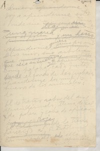 [Quiero aprenderme esta tierra]