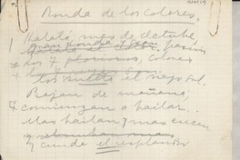 Ronda de los colores