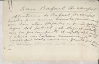 San Rafael arcángel