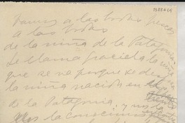 [Vamos a las bodas de la niña de la Patagonia]