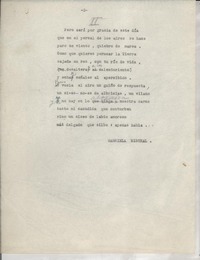 [Pero será por gracia de este día _]