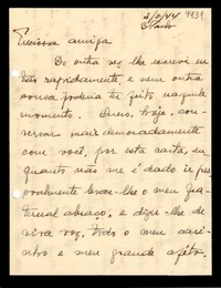 [Carta] 1944 feb. 2, S. Paulo, [Brasil] [a] [Gabriela Mistral]