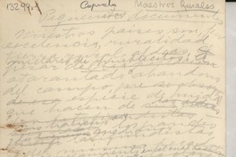 Maestros rurales : pequeñitos documentos