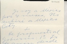 [Carta] [1946-1956?] [a] Doris Dana