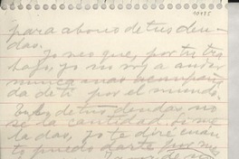 [Carta] [1946-1956?] [a] Doris Dana