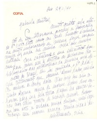 [Carta] 1944 nov. 29, Río de Janeiro [a] Gabriela Mistral