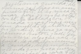 [Carta] [entre 1946 y 1956] [a] [Doris Dana]