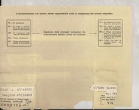 [Telegrama] 1951 sept. 22, Paris, [France] [a] Babriela [i.e. Gabriela] Mistral, Naples, [Italia]