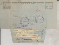 [Telegrama] 1951 mayo 24, Rapallo, [Italia] [a] Doris Dana, Paris, [France]