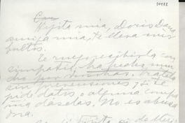[Carta] nov. 8, [entre 1946 y 1956] [a] una amiga