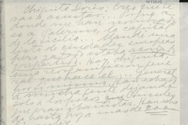 [Carta] [entre 1946 y 1956] [a] [Doris Dana]