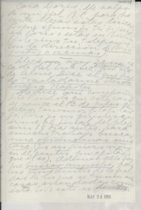 [Carta] 1951 May 24 [a] Doris [Dana]