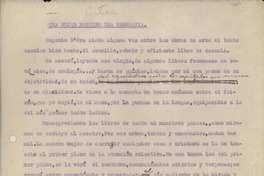 Una mujer escribe una geografía