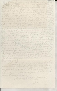 [Carta] 1952 jul. 24, Napoli, [Italia] [a] Doris Dana, Paris, France