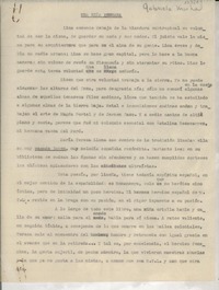 Una niña peruana : María Teresa Llona