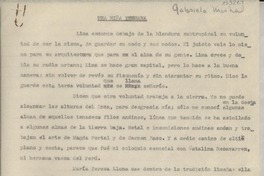 Una niña peruana : María Teresa Llona
