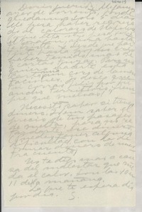 [Carta] 1952 ago. 29, Consulado de Chile, Napoli, [Italia] [a] Doris Dana, New York, [EE.UU.]