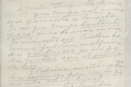 [Carta] [a] Doris Dana