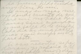 [Carta] 1952 jul. 22, Napoli, [Italia] [a] Doris Dana y Marina, Paris, France