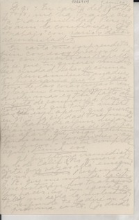 [Carta] 1952 jul. 11, Napoli, [Italia] [a] Doris Dana, Paris, France